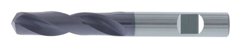 fortis Holzbohrer, Spiralbohrer VHM TiALN Typ UNI Schaft HB 3xD 4,1 mm von fortis