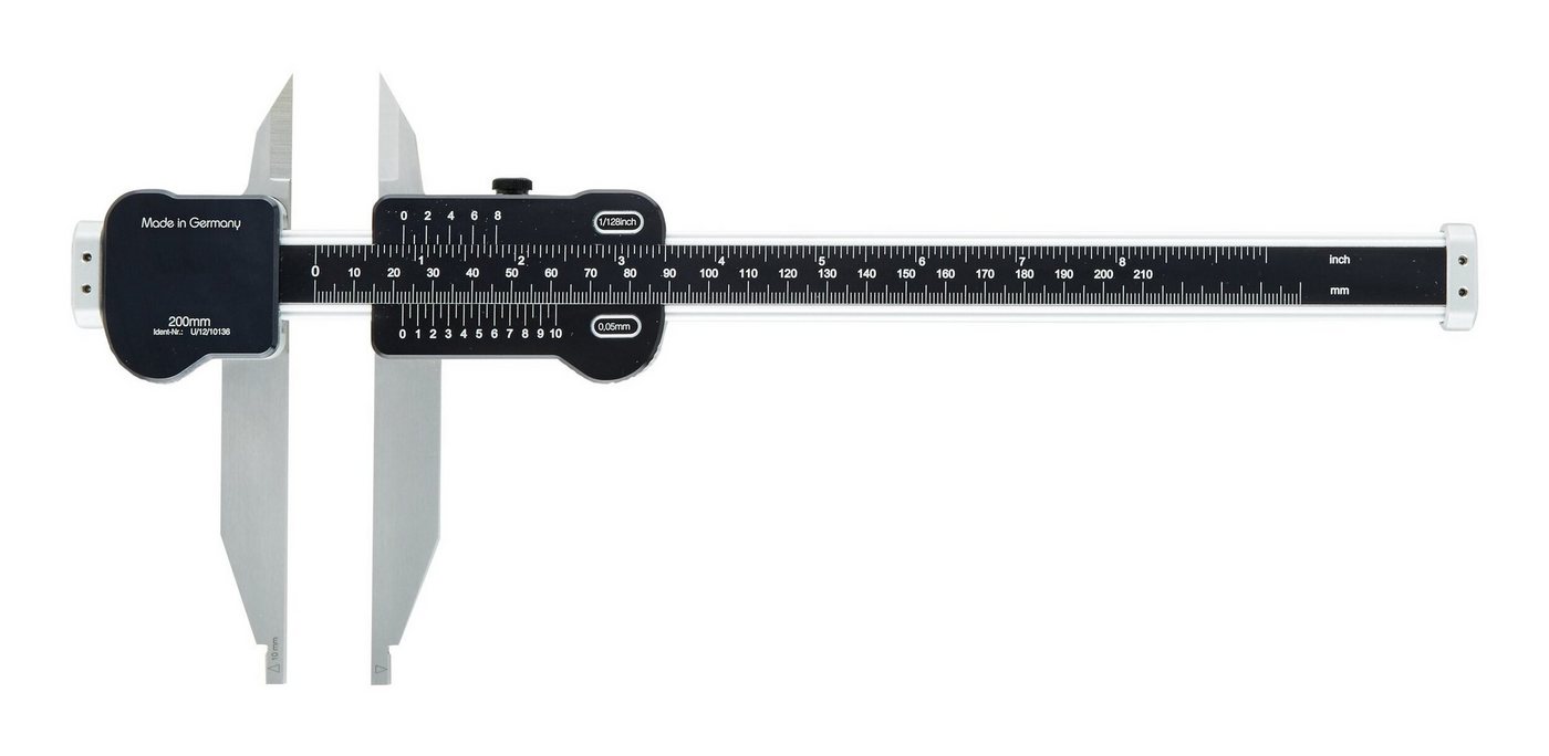 fortis Messschieber, Alu-Werkstatt 900 mm mit Spitze von fortis