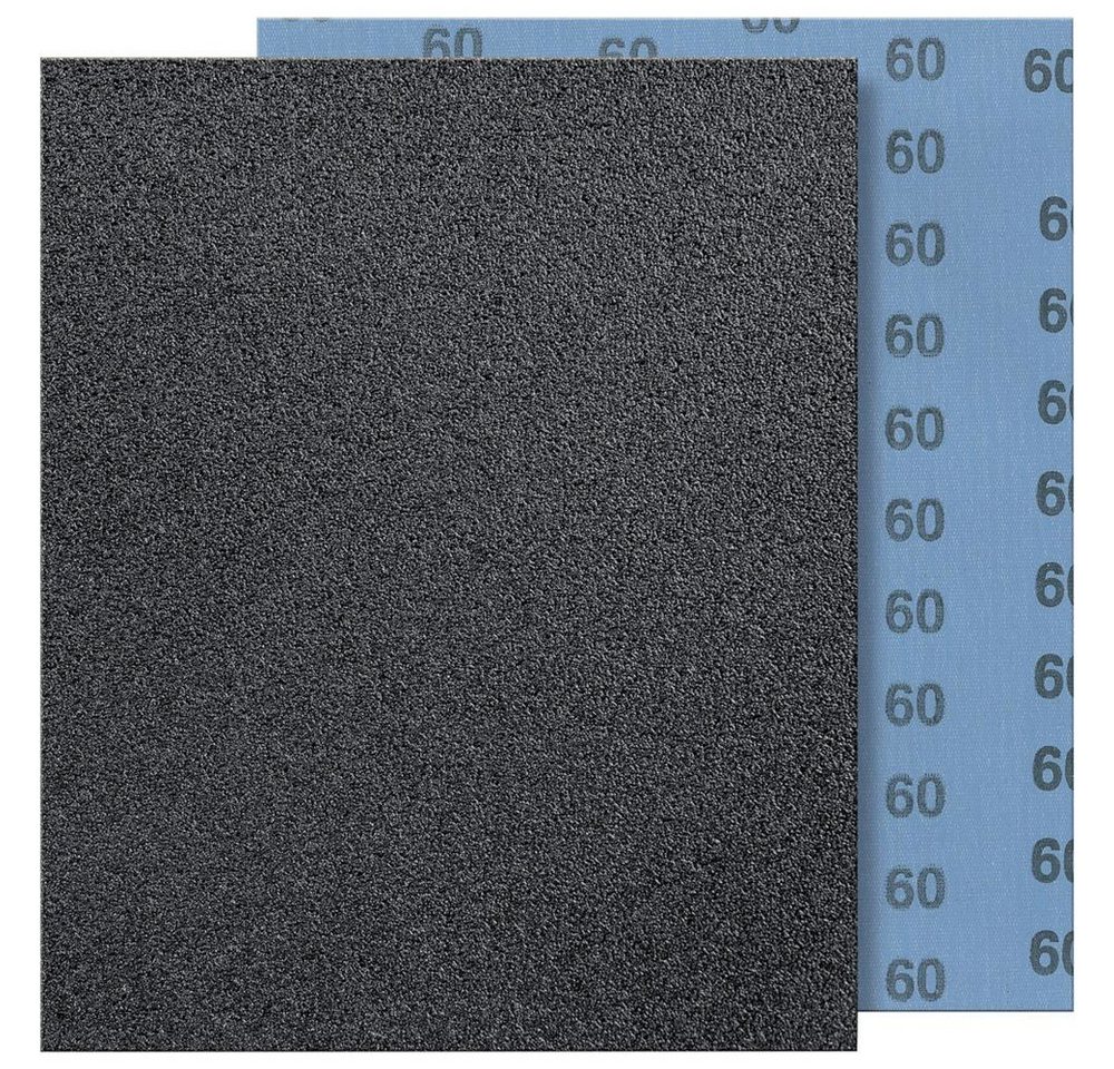 fortis Schleifpapier Schleifgewebe blau 280 x 230 mm, K180 von fortis