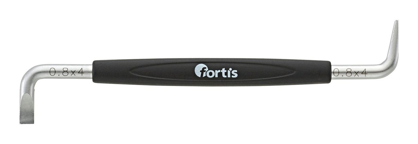 fortis Schraubendreher, Winkelschraubendreher Schlitz-Schrauben 4 +4 x 100 mm von fortis