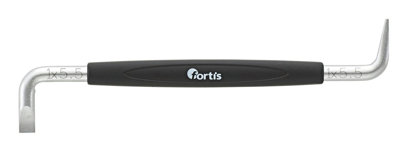 fortis Schraubendreher, Winkelschraubendreher Schlitz-Schrauben 5,5+5,5 x 125 mm von fortis