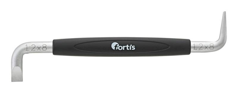 fortis Schraubendreher, Winkelschraubendreher Schlitz-Schrauben 8 +8 x 150 mm von fortis