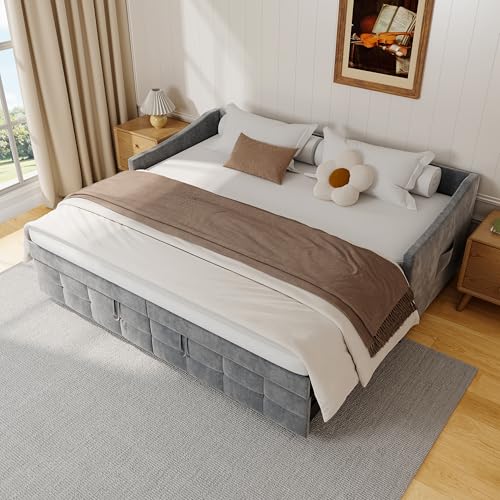 fortuna Lai Schlafsofa, Moderne Multifunktionale Sofa-Bett Kombination mit Hydraulik, 180x200 cm, Verstellbares Design - Perfekt für Gästezimmer und Wohnzimmer von fortuna Lai