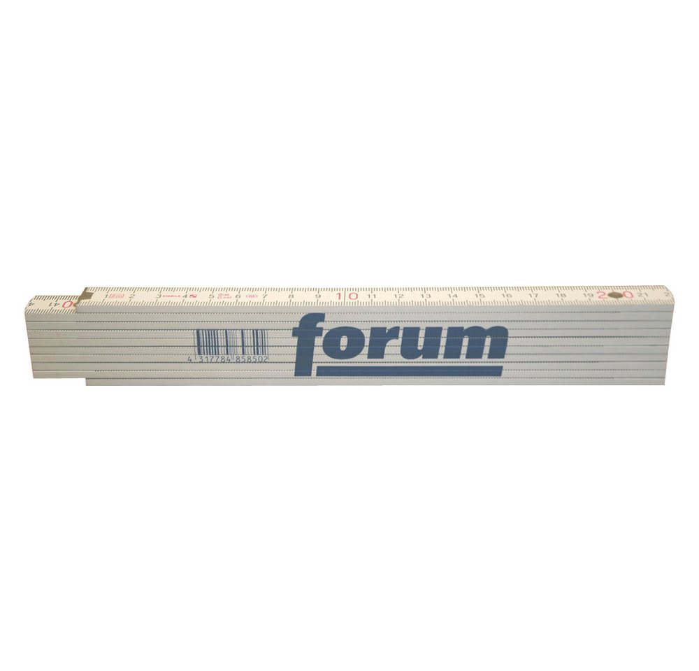 forum® Maßband Holz-Gliedermaßstab 2 m 16 mm von forum®