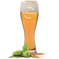 Leonardo Weizenglas Mit Gravur "Vintage" Weizen Bierglas Vatertag Geschenkidee Personalisierbar von foryou24