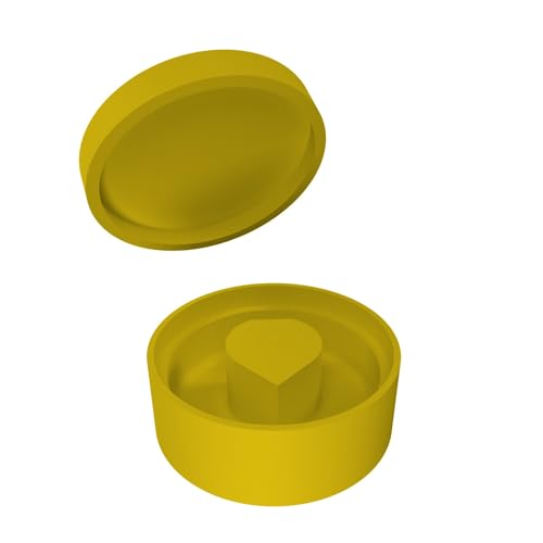 Box kompatibel für air up Aroma Pods Duft-Pod Case Aufbewahrungsbox - Gelb von fossi3D