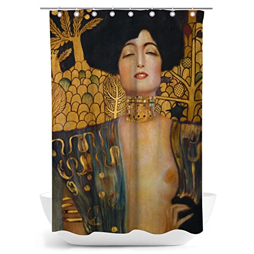 fotobar.de Duschvorhang Klimt - Judith I von fotobar.de