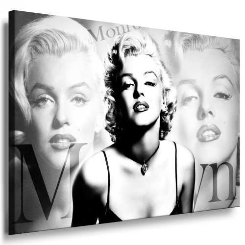 Kunstdruck"Marilyn Monroe" / Bild 120x70cm / Leinwandbild fertig auf Keilrahmen/Leinwandbilder, Wandbilder, Poster, Pop Art Gemälde, Kunst - Deko Bilder von fotoleinwand24