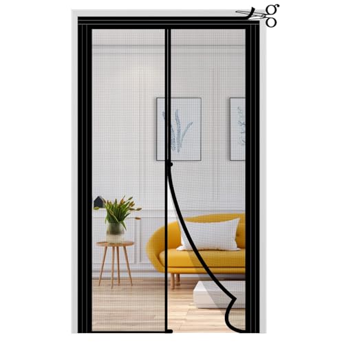 fowong Aktualisierte Einstellbare Magnet Fliegengitter Tür 160x230cm,Seitliche und obere Einfassung mit 7cm breiten Streifen, Verstärkt Fliegenvorhang für Balkontür, Reißfest, 5 Jahren Garantie fowong Aktualisierte Einstellbare Magnet Fliegengitter Tür 160x230cm,Seitliche und obere Einfassung mit 7cm breiten Streifen, Verstärkt Fliegenvorhang für Balkontür, Reißfest, 5 Jahren Garantie von fowong