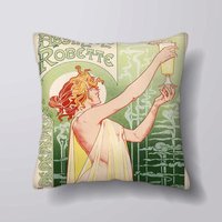 Absinthe Robette - Kissen Bezug Fall Oder Gefüllt Mit Einsatz von foxyNfoxy