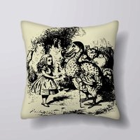 Alice Im Wunderland Dodo - Kissen-Abdeckung Fall Oder Gefüllt Mit Einsatz Alice Im Wunderland Dodo - Kissen-Abdeckung Fall Oder Gefüllt Mit Einsatz von foxyNfoxy