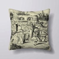 Alice Im Wunderland Rote Königin - Kissen-Abdeckung Fall Oder Gefüllt Mit Einsatz von foxyNfoxy