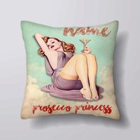 Anpassbare Personlized Prosecco Princess - Kissen-Abdeckung Fall Oder Gefüllt Mit Einsatz Anpassbare Personlized Prosecco Princess - Kissen-Abdeckung Fall Oder Gefüllt Mit Einsatz von foxyNfoxy