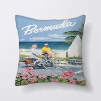 Bermuda Reisen - Anpassbare Personlized Kissen Abdeckung Fall Oder Gefüllt Mit Einsatz Bermuda Reisen - Anpassbare Personlized Kissen Abdeckung Fall Oder Gefüllt Mit Einsatz von foxyNfoxy