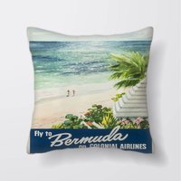 Bermuda Reisen - Anpassbare Personlized Kissen Abdeckung Fall Oder Gefüllt Mit Einsatz Bermuda Reisen - Anpassbare Personlized Kissen Abdeckung Fall Oder Gefüllt Mit Einsatz von foxyNfoxy