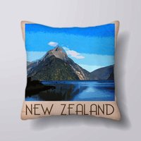 Neuseeland Reisen - Anpassbare Personlized Kissen Abdeckung Fall Oder Gefüllt Mit Einsatz Neuseeland Reisen - Anpassbare Personlized Kissen Abdeckung Fall Oder Gefüllt Mit Einsatz von foxyNfoxy
