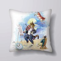 Vintage Katze Und Geige - Kann Anpassbar Personlized Kissen Abdeckung Fall Oder Gefüllt Mit Einsatz Vintage Katze Und Geige - Kann Anpassbar Personlized Kissen Abdeckung Fall Oder Gefüllt Mit Einsatz von foxyNfoxy