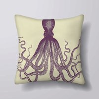 Vintage Picture Octopus Meer Ozean - Kissen-Abdeckung Fall Oder Gefüllt Mit Einsatz Vintage Picture Octopus Meer Ozean - Kissen-Abdeckung Fall Oder Gefüllt Mit Einsatz von foxyNfoxy