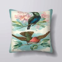 Vögel Blau - Kann Anpassbar Personlized Kissen Abdeckung Fall Oder Gefüllt Mit Einsatz Vögel Blau - Kann Anpassbar Personlized Kissen Abdeckung Fall Oder Gefüllt Mit Einsatz von foxyNfoxy