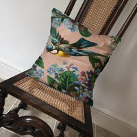 Vogel Blaue Blumen Blätter - Kann Anpassbar Personlized Kissen Abdeckung Fall Oder Gefüllt Mit Einsatz Vogel Blaue Blumen Blätter - Kann Anpassbar Personlized Kissen Abdeckung Fall Oder Gefüllt Mit Einsatz von foxyNfoxy