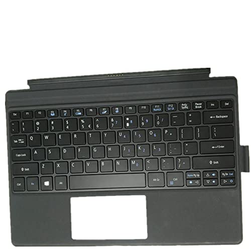 fqparts Laptop-Obergehäuse C-Schale & Tastatur for ACER for Switch SW312-31 SW312-31P Schwarz US-englische Ausgabe von fqparts