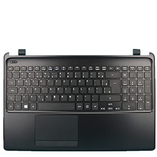 fqparts Laptop-Obergehäuse C-Schale & Touchpad & Tastatur for ACER for Aspire E5-551 E5-551G Schwarz US-englische Ausgabe von fqparts