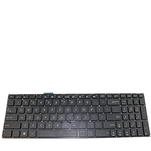 fqparts-cd Replacement Laptop Tastatur für for ASUS R417 R417S R417SA R417MA Schwarz Amerikanische Version von fqparts