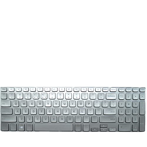 fqparts-cd Replacement Laptop Tastatur für for Dell for Inspiron 7000 Amerikanische Version Farbe Silber with Backlight von fqparts