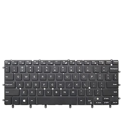 fqparts-cd Replacement Laptop Tastatur für for Dell for Inspiron 7347 Amerikanische Version Farbe Schwarz SG-81000-XUA with Backlight von fqparts