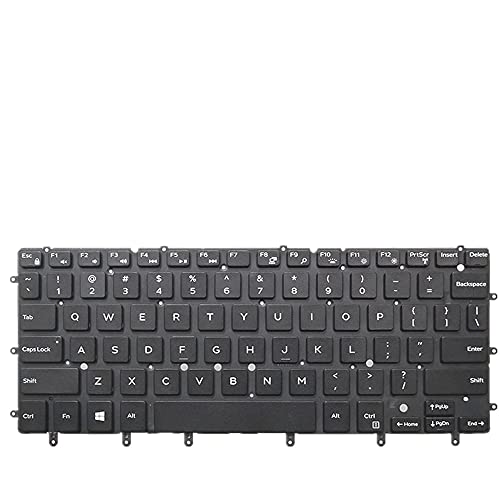 fqparts-cd Replacement Laptop Tastatur für for Dell for Inspiron 7348 Amerikanische Version Farbe Schwarz SG-81000-XUA with Backlight von fqparts