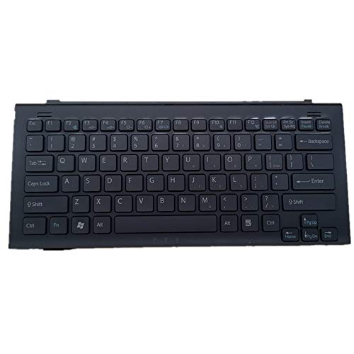 fqparts-cd Replacement Laptop Tastatur für for Sony VGN-TZ VGN-TZ390 VGN-TZ395N VGN-TZ190N VGN-TZ395N/X VGN-TZ398U VGN-TZ45FN/B VGN-TZ50B VGN-TZ72B VGN-TZ73B VGN-TZ90HS Schwarz Amerikanische Version von fqparts