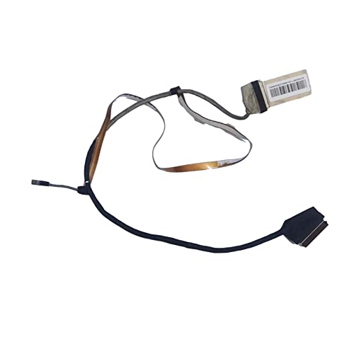 Replacement Laptop-Bildschirmkabel Kabel Displaykabel LED-Stromkabel Videobildschirm Flexkabel für for MSI GF75 Thin 8SC (MS-17F2) 9SCSK (MS-17F4) 9SCSR (MS-16R4) Schwarz K1N-3040115-H58 von fqparts