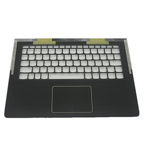 fqparts Laptop-Obergehäuse C-Schale & Touchpad for Lenovo Yoga 900S-12ISK Schwarz US-englische Ausgabe von fqparts