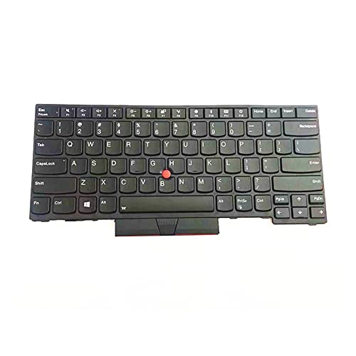 fqparts Replacement Laptop Tastatur für for Lenovo for Thinkpad T480s Colour Schwarz US-englische Ausgabe von fqparts