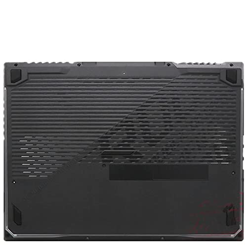 fqparts Replacement Laptop-Unterseite Abdeckung D-Schale für for ASUS for ROG Zephyrus Duo 15 GX550LWS GX550LXS Schwarz von fqparts