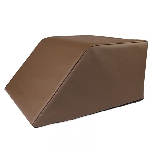 Stufenlagerungswürfel mit Schräge, Bandscheibenwürfel, Lagerungswürfel, mit viskoelastischer Schicht Farbe Braun von fränkische Schlaf-Manufaktur