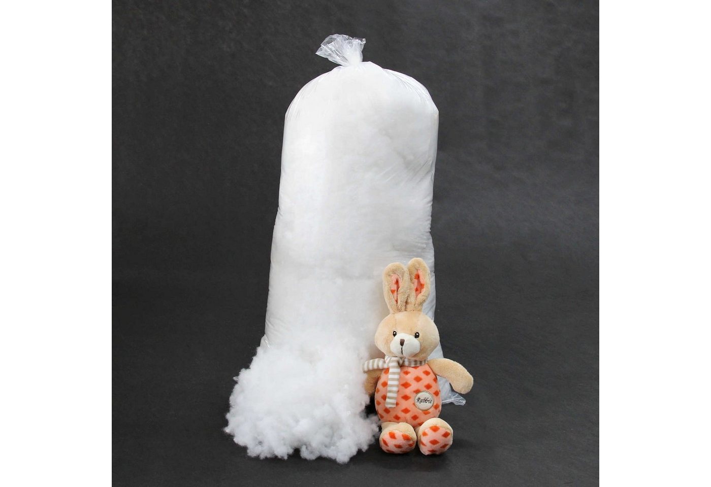 fränkische Schlaf-Manufaktur Kissenfüllung 5kg Sparpack hochbauschige Füllwatte, Bastelwatte, Stopfwatte von fränkische Schlaf-Manufaktur