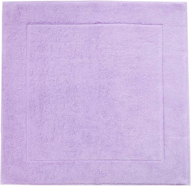 framsohn frottier Badematte Uni Basic Hotelmatte, Höhe 11 mm, beidseitig nutzbar, fußbodenheizungsgeeignet, schnell trocknend, Baumwolle, rechteckig, große Farbpalette, Hergestellt in Österreich, Badezimmerteppich von framsohn frottier