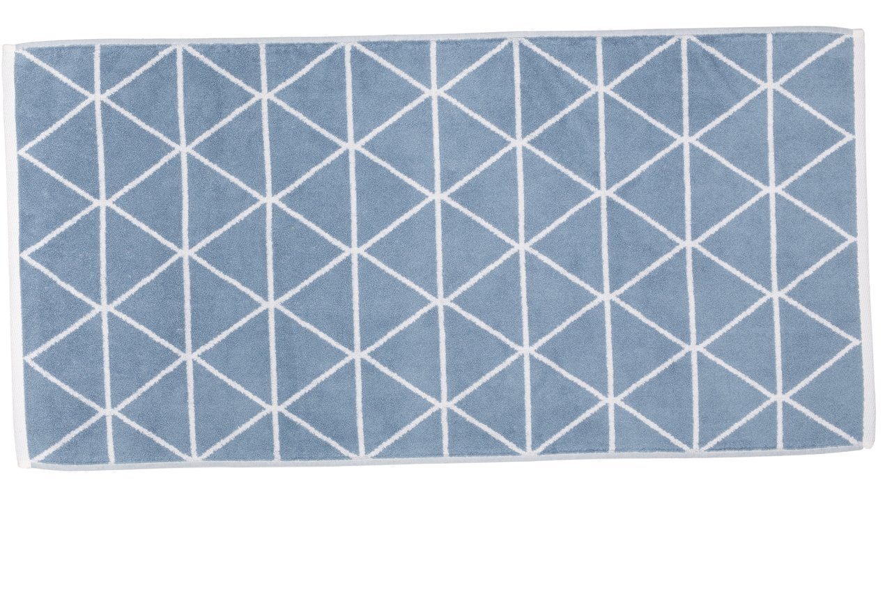 framsohn frottier Badematte Badvorleger 'Triangle Graphics', 67 x 67 cm von framsohn frottier