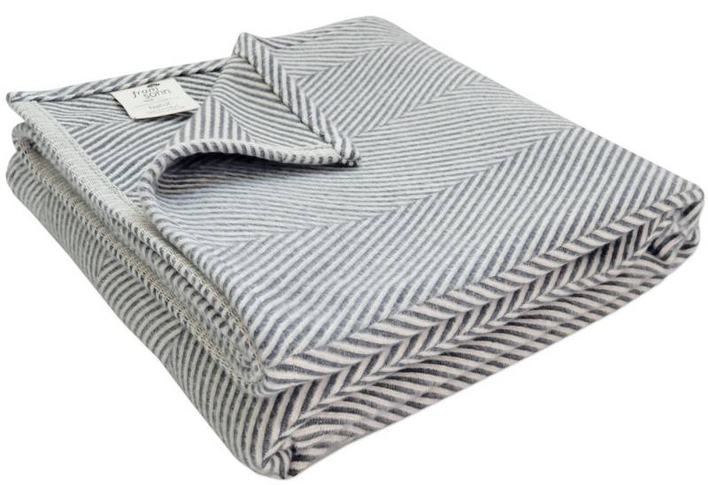 Wohndecke Flanell Fischgrät 150 x 200 cm, framsohn frottier von framsohn frottier