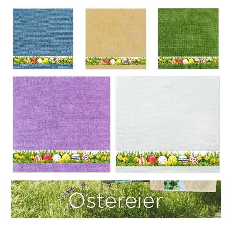framsohn frottier Geschirrtuch Frottier 'Ostereier' 50 x 50 cm, (1-tlg) von framsohn frottier