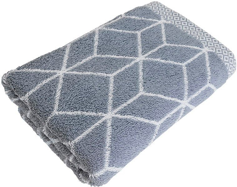 framsohn frottier Handtuch Set Design Jacquard Prisma, Jacquard-Walkfrottier (2-St), mehrfarbig gewebtem Saum, hergestellt in Österreich von framsohn frottier