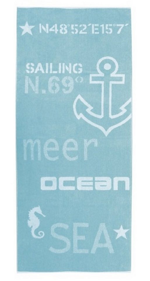 framsohn frottier Strandtuch Liegetuch 'Nautic' 75 x 180 cm framsohn frottier Strandtuch Liegetuch 'Nautic' 75 x 180 cm von framsohn frottier