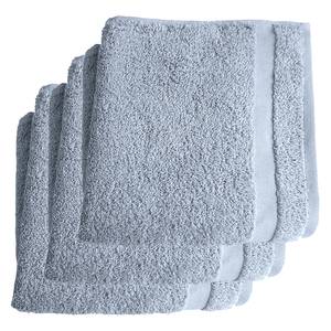 home24 Gästehandtuch Organic Nature 3er-Set 30 x 50cm Blau/Hellblau von home24