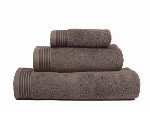 framsohn Badetuch Premium Taupe 100 x 150 cm von framsohn