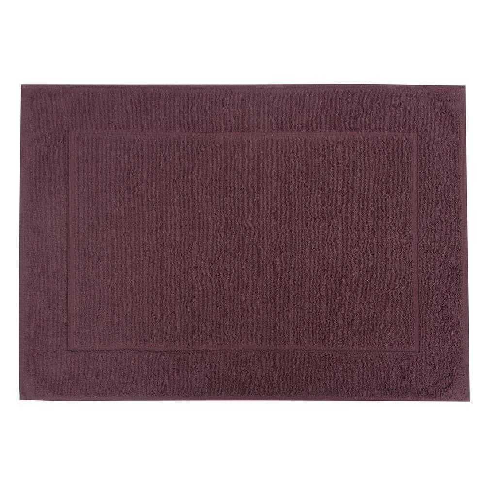 framsohn Zwirnfrottier Baumwolle Badeteppich Basic 50x70 cm Marsala von framsohn