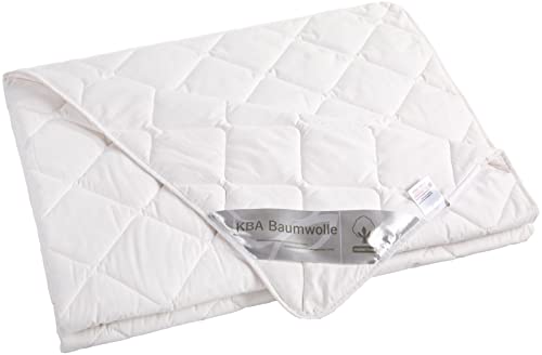 franknatur - Bettdecke Sommer Baumwolle KBA Bio Steppbett Decke Sarah 240x220 von franknatur