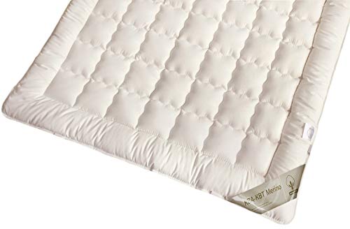 franknatur - Matratzenauflage kbT Schurwolle Unterbett waschbar Nadia 90x200 franknatur - Matratzenauflage kbT Schurwolle Unterbett waschbar Nadia 90x200 von franknatur