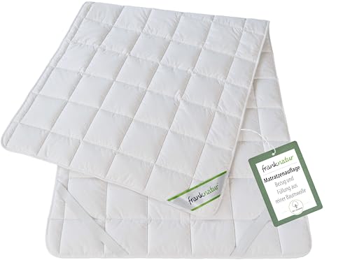 franknatur Unterbett 100x200 Baumwolle Matratzenauflage atmungsaktive Bettauflage waschbar franknatur Unterbett 100x200 Baumwolle Matratzenauflage atmungsaktive Bettauflage waschbar von franknatur