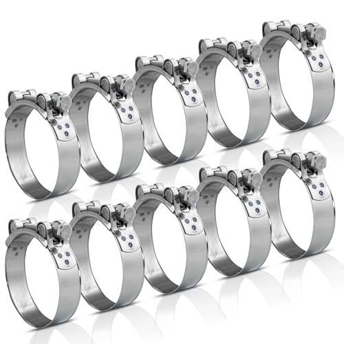 10 Stück - 44-47 MM Bolzenschelle Edelstahl V2A Gelenkbolzen Schelle Schlauchschellen Spannbackenschellen Schellen 10 Stück - 44-47 MM Bolzenschelle Edelstahl V2A Gelenkbolzen Schelle Schlauchschellen Spannbackenschellen Schellen von fratrisPRO